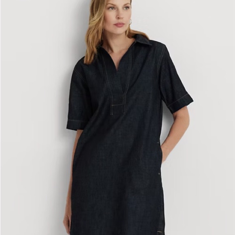 Ralph Lauren Denim Shift Dress